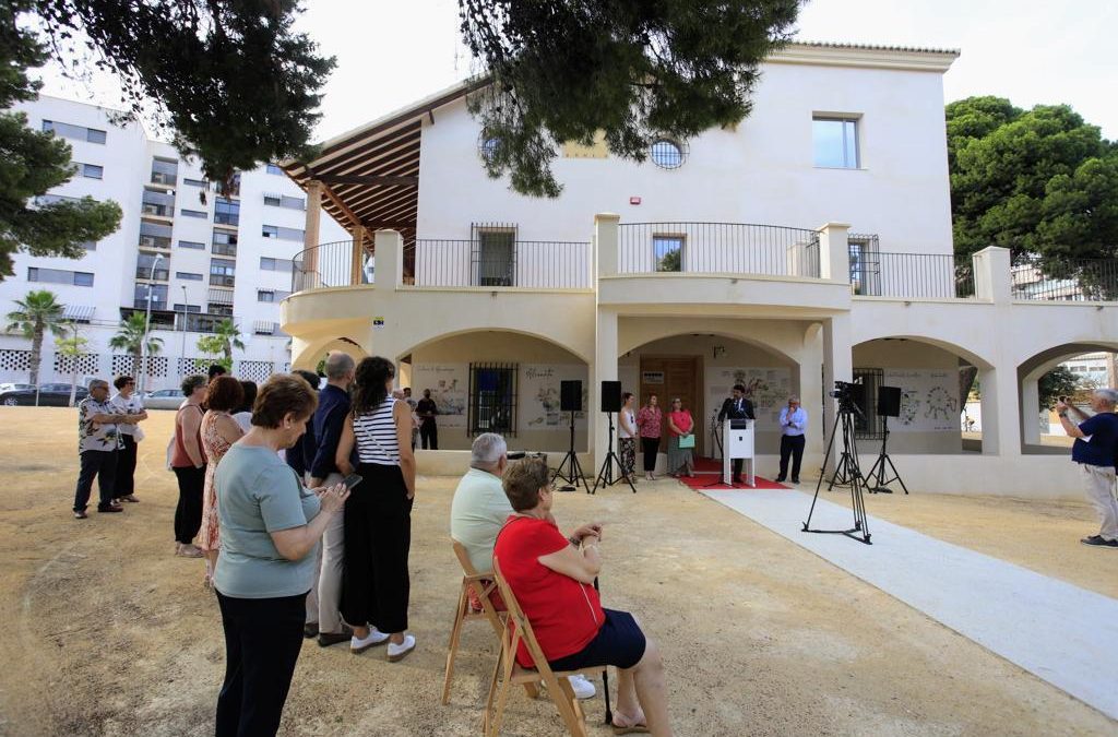 El parque de la casa de Miró se urbanizará para finalizar la Finca Benisaudet