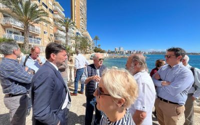 Alicante reurbaniza la calle Sol Naciente dentro de la reforma de La Albufereta