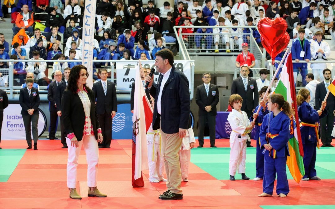 Barcala resalta la condición de Alicante como “referente mundial” del judo
