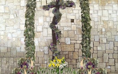 El Ayuntamiento se suma a las Cruces de Mayo con una cruz de cuatro metros