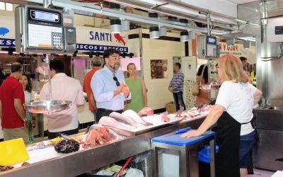 Barcala promete la remodelación de los mercados de Benalúa y Babel en el próximo mandato
