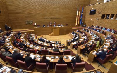 La desaparición de Cs y Unides Podem reduce a cuatro los grupos de Les Corts Valencianes