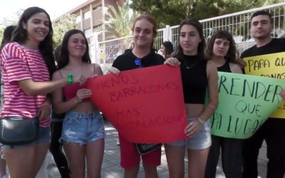 La Plataforma Educativa de Playa de San Juan vuelve a manifestarse
