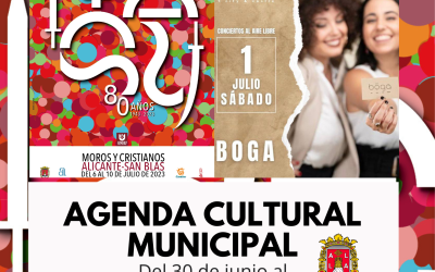 Los Moros y Cristianos de San Blas y el grupo BOGA llenan de música y color el arranque de julio