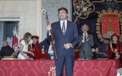 Luis Barcala, reelegido alcalde de Alicante: “Gobernaré para todos, por y para nuestra ciudad”