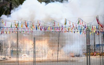 Descalificada la segunda mascletà del Concurso de Hogueras por  seis segundos