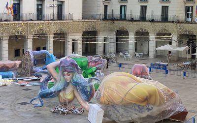 Cinco drones y mil efectivos forman el dispositivo de Seguridad de Hogueras