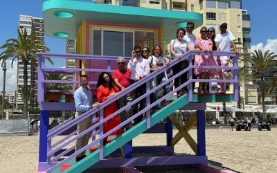 El sector turístico arropa la presentación de la segunda caseta de salvamento de Marest