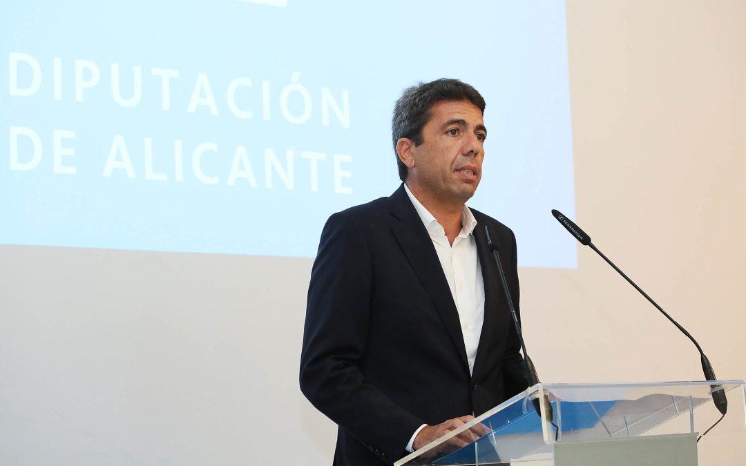 Mazón cierra su etapa en la Diputación de Alicante «con mucho orgullo»