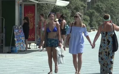 Las altas temperaturas y la humedad aumentan la sensación de bochorno