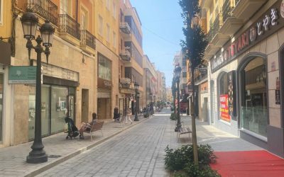 La apertura del tramo superior de Castaños amplía el corredor peatonal del centro