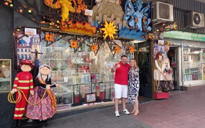 Autoservicio del Hogar y carnicería El Pinoser, mejores Escaparates de Fogueres