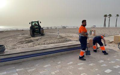Los playas de Alicante recuperan la normalidad tras el paso del temporal