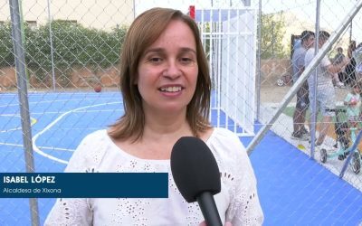 Xixona contará con una pista multideportes y renueva el parque de La Mandola