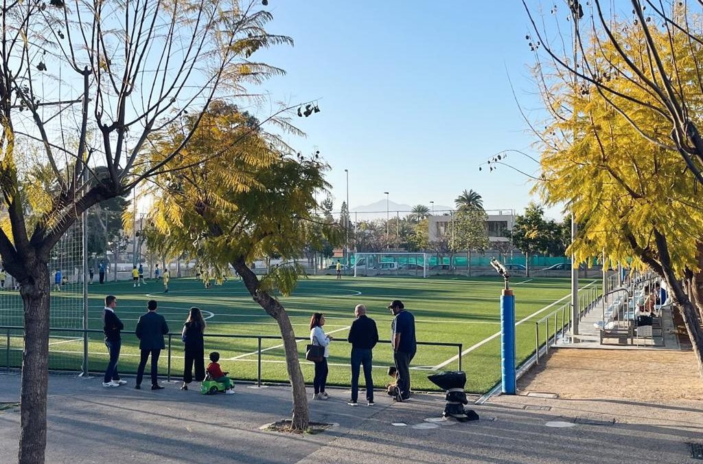 Alicante renueva los campos de fútbol del Garbinet, Tómbola y La Cigüeña