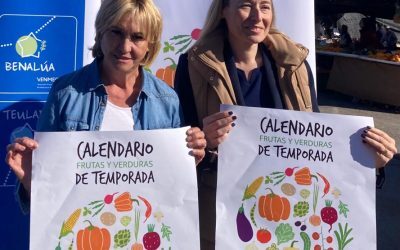 Los Mercadillos acercan las frutas y verduras de temporada con un calendario