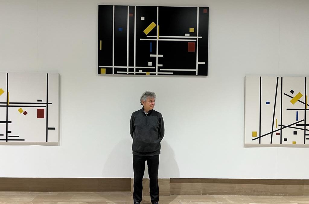 La Lonja del Pescado acoge la exposición «José Manuel Ballester. De Mondrian a Malevich»