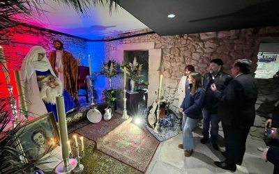 El estilo napolitano del Belén de ‘El Portalet’ lleva la Navidad al Casco Antiguo