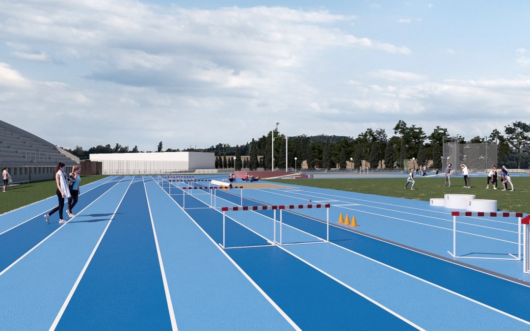 Comienzan las obras del Estadio de Atletismo y las pistas de pádel