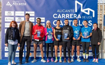 Andrés Micó y Yésica Más revalidan su victoria en la Carrera de los Castillos de Alicante