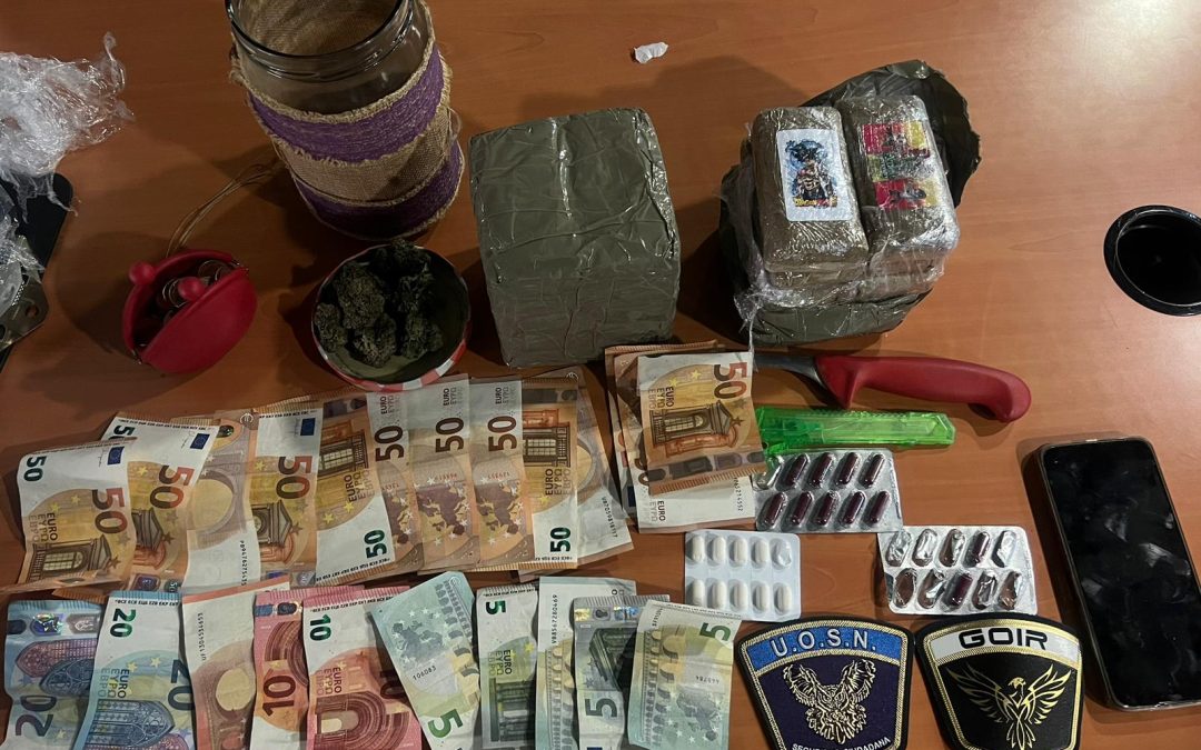 Cuatro detenidos por tráfico de drogas en Novelda y Villafranqueza