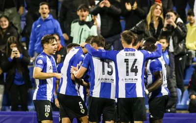 El Hércules supera la crisis ante el Sant Andreu (3-1) y se sitúa a un punto del liderato
