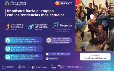 Impulsalicante abre la inscripción en las Lanzadoras de Empleo para desempleados