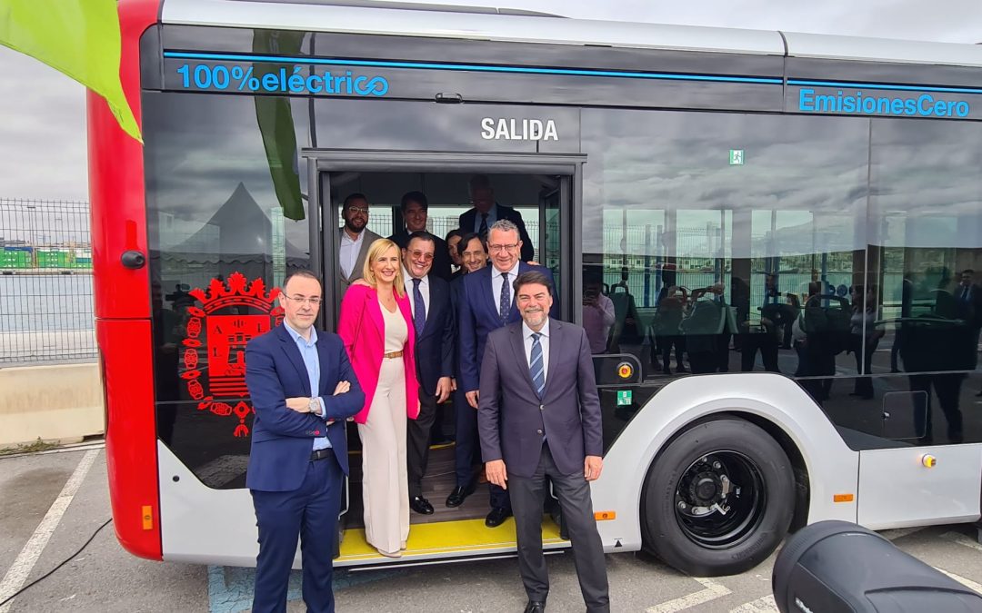 Alicante lidera en la Comunitat la electromovilidad en el transporte público