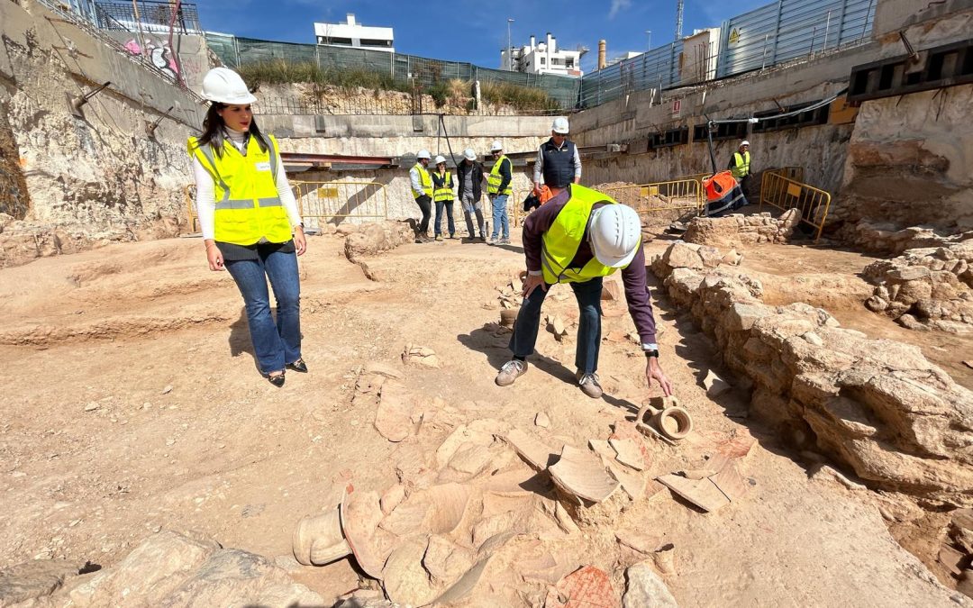 Patrimonio supervisa las excavaciones arqueológicas en Benalúa Sur