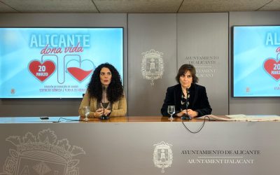 La sociedad alicantina hace un llamamiento a donar sangre el día 20 en el Espacio Séneca