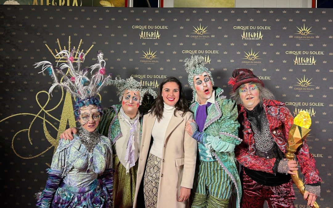 Beldjilali destaca el “impresionante” estreno de “Alegría-Bajo una nueva luz” de Cirque du Soleil
