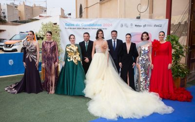 La Bellea del Foc, Belén Mora, deslumbra en la Gala de Candidatas a Bellesa del Foc 