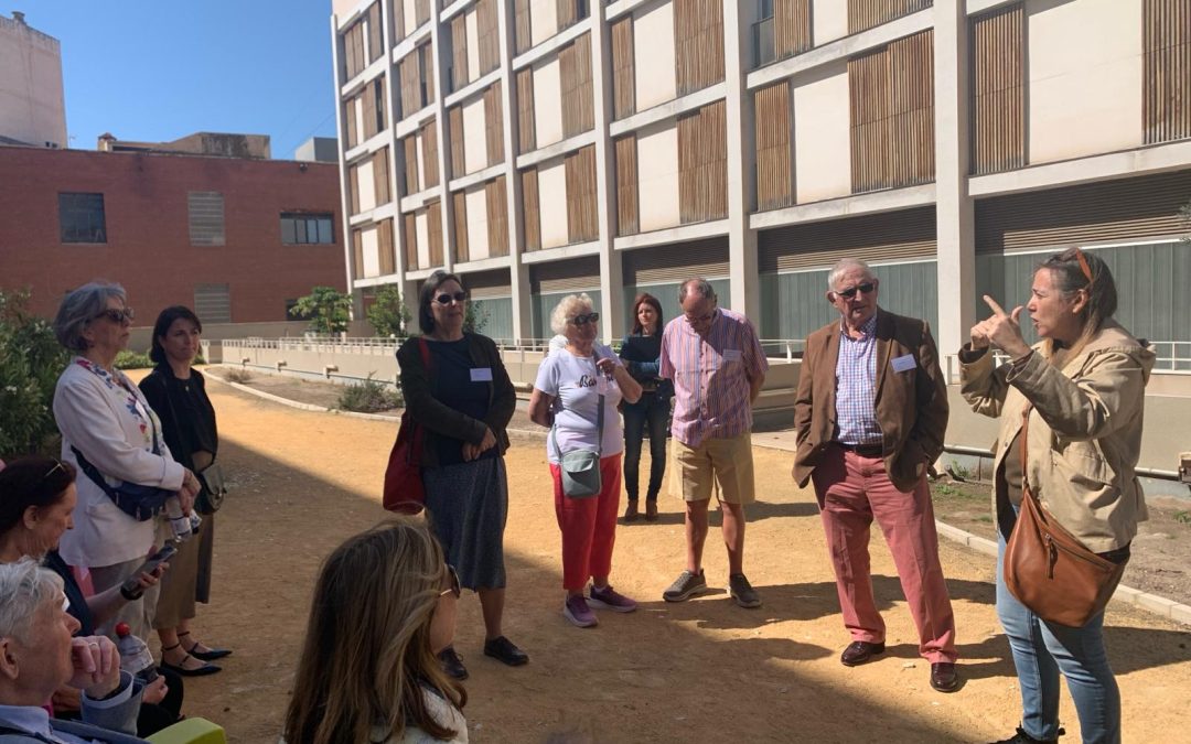 Una delegación Bristol visita las viviendas intergeneracionales de Alicante