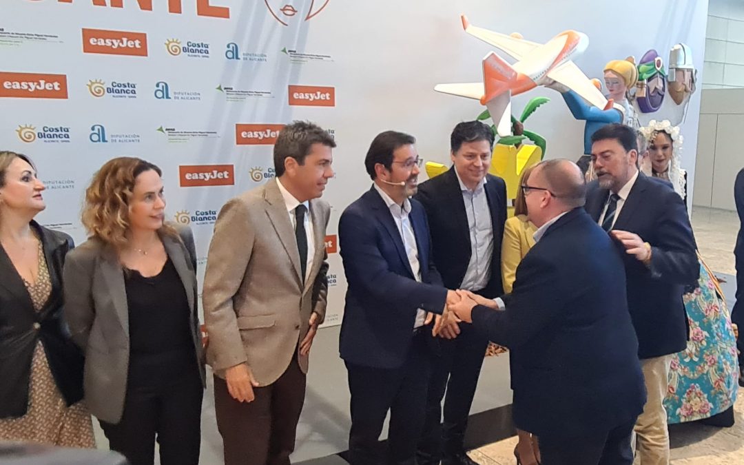 easyJet inaugura su base en Alicante y alcanza las 22 rutas europeas