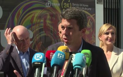 El TRAM Alicante circulará las 24 horas a partir del día 20 y hasta el 25 de junio