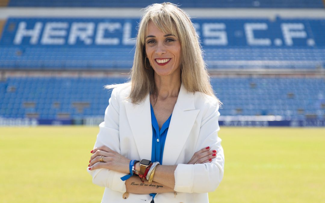 María José Marcos, primera mujer que forma parte del consejo del Hércules