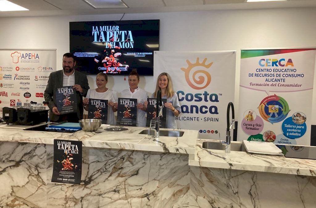 Los mejores chefs alicantinos cocinan  ‘La millor tapeta del món’