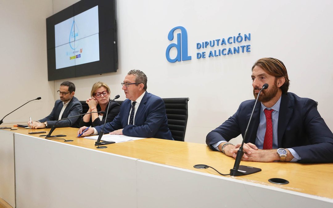 Alicante recibe 8,2 millones de euros para modernizar la gestión del agua