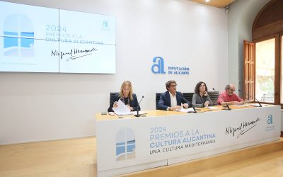 Estos son los 6 galardonados de los Premios a la Cultura Alicantina Miguel Hernández