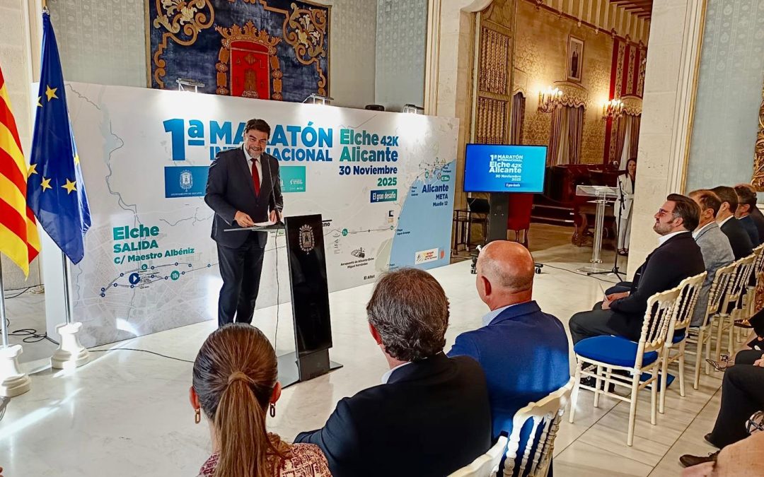 Alicante y Elche se hermanan el 30 de noviembre de 2025 con su primera Maratón Internacional