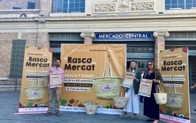 Cabassets para sustituir las bolsas de plástico gracias a la campaña de ‘El rasca del mercat’