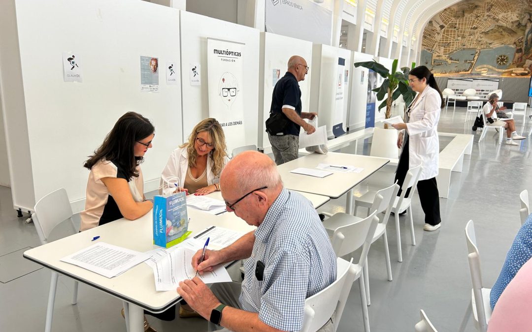 El Espacio Séneca acoge la campaña para prevenir enfermedades oculares con revisiones gratuitas