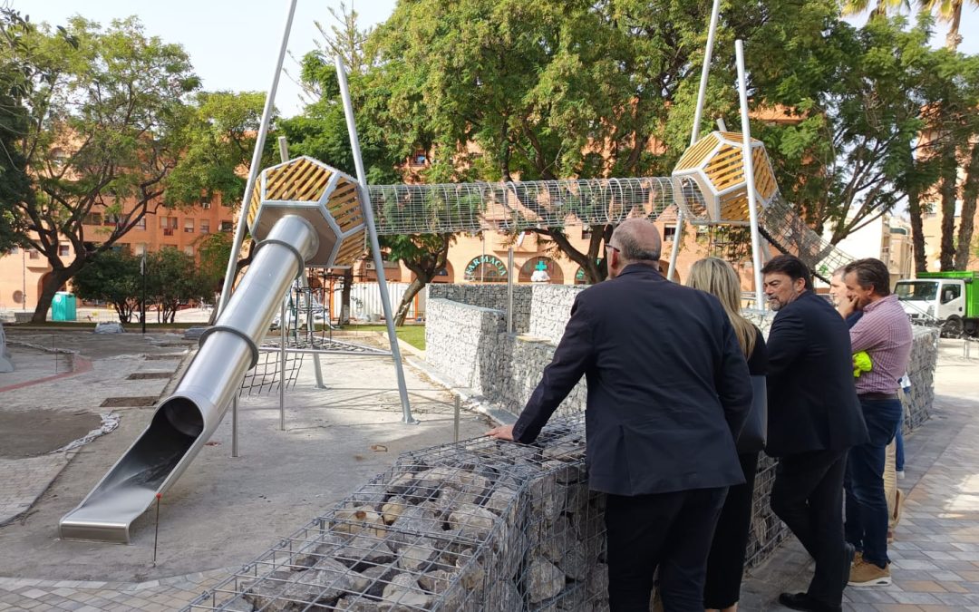 Avanza la reforma de la plaza de San Blas tras la paralización de las obras