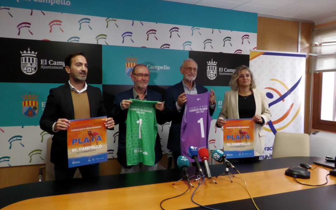 El Campello acogerá la primera prueba del Circuito de Invierno de voley playa