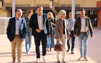 La Diputación visita las obras en El Campello y en Sant Joan