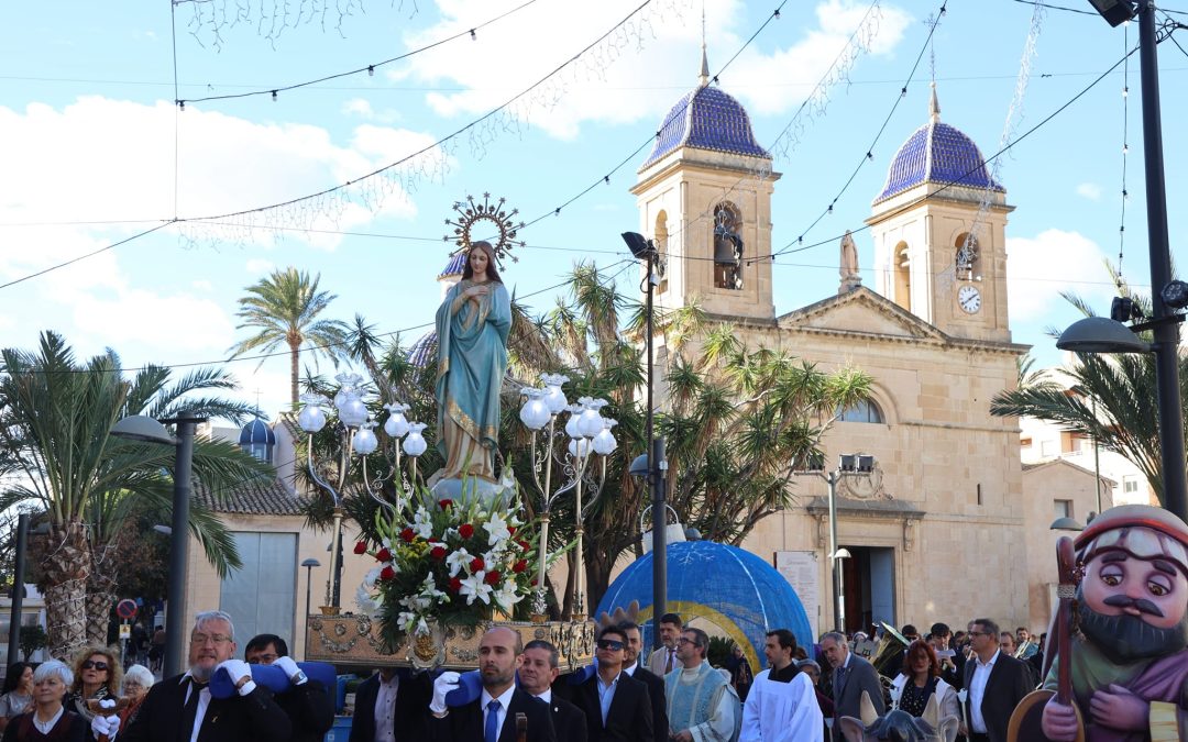 Sant Joan d’Alacant celebra la misa de la Inmaculada Concepción