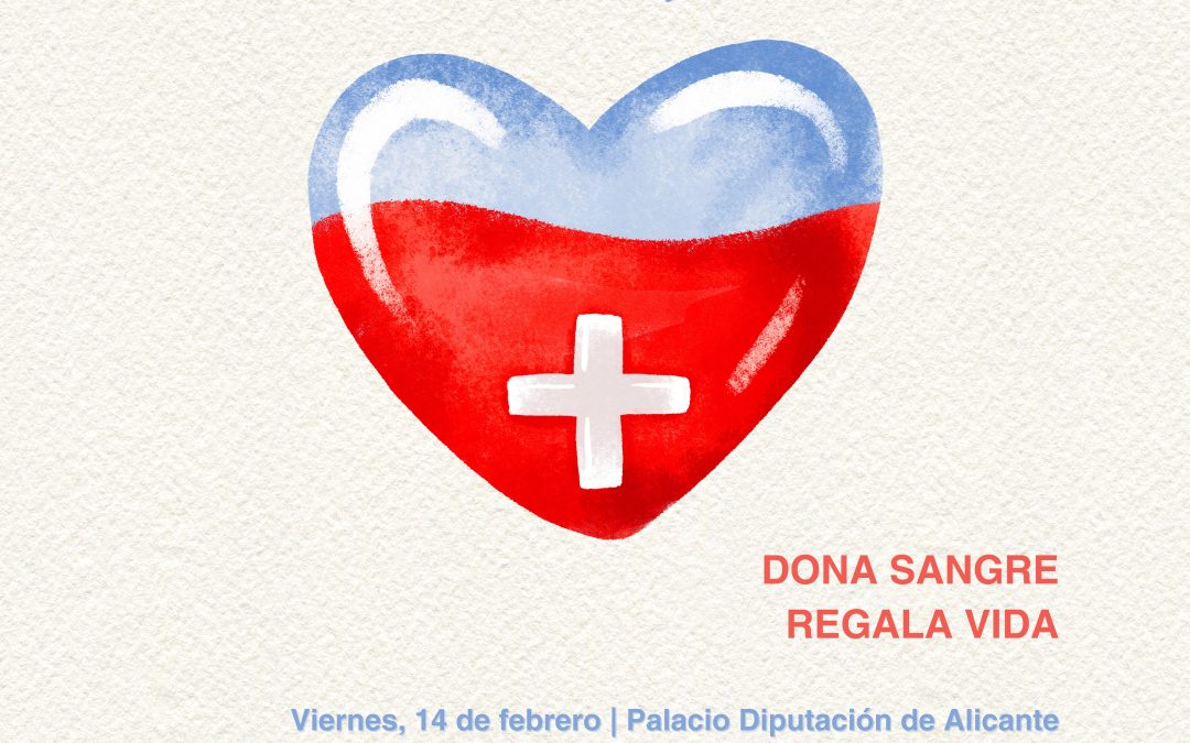 La Diputación acoge una campaña de donación de sangre con motivo del Día de San Valentín