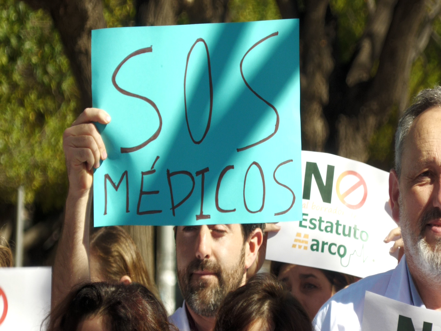 Protestas médicos Hospital Sant Joan