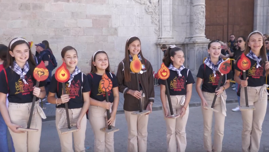 Aspirantes infantiles a Bellesa del Foc regresan tras convivencias