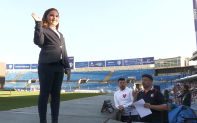Las candidatas a Bellea del Foc ensayan en el Rico Pérez